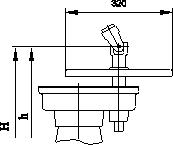 Клапан (вентиль) запорный 1с-8